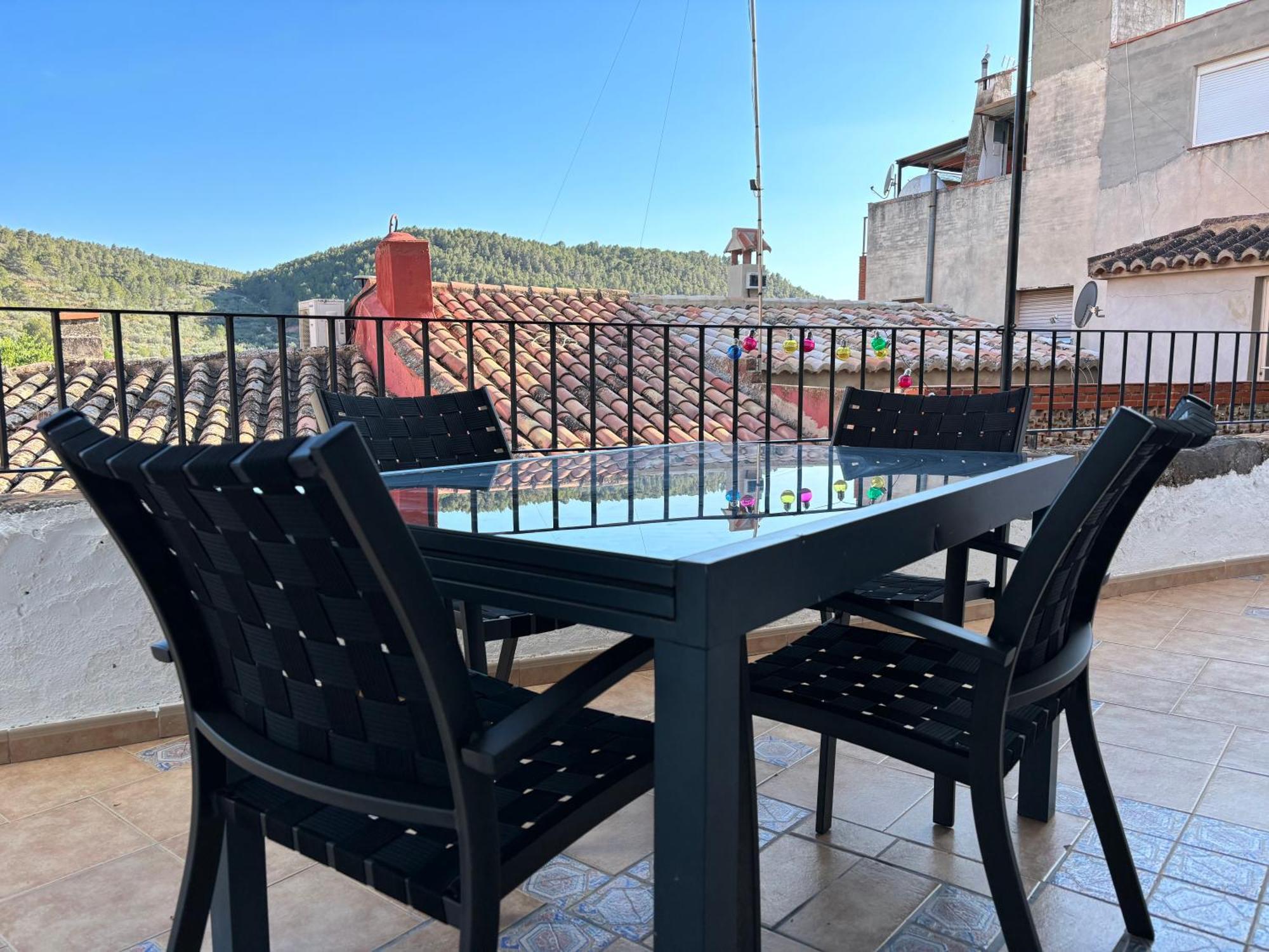 Piso En Vall De Almonacid Con Vistas, Aire Acondicionado, Wifi Y Smart Tv Екстериор снимка