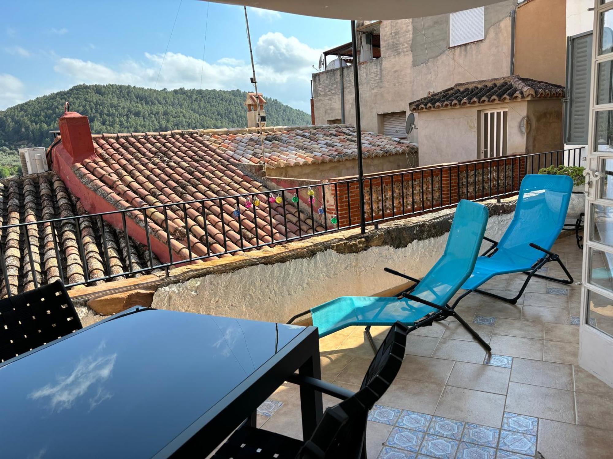 Piso En Vall De Almonacid Con Vistas, Aire Acondicionado, Wifi Y Smart Tv Екстериор снимка